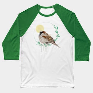 House Sparrow Baseball T-Shirt